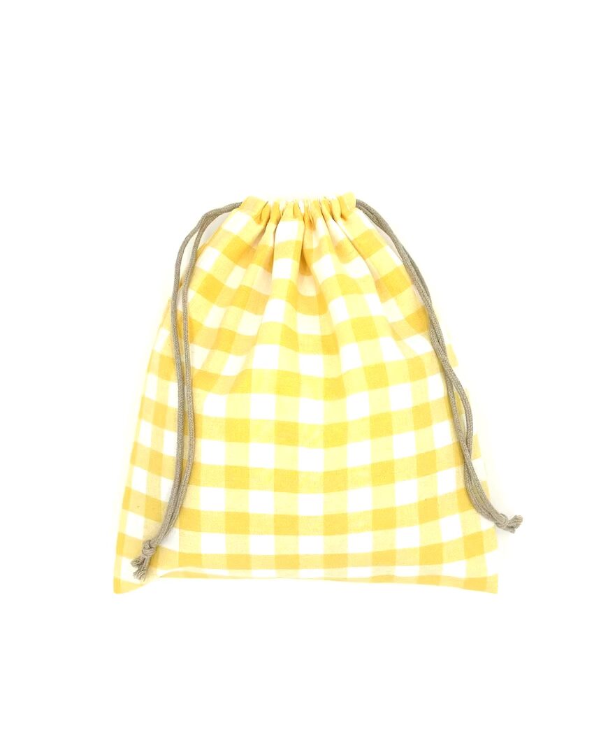 Bolsa multiuso impermeable Yellow Vichy